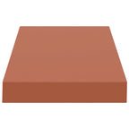 Scaffale da parete 2 pcs Rosso 50 x 23 x 4 cm Legno multistrato