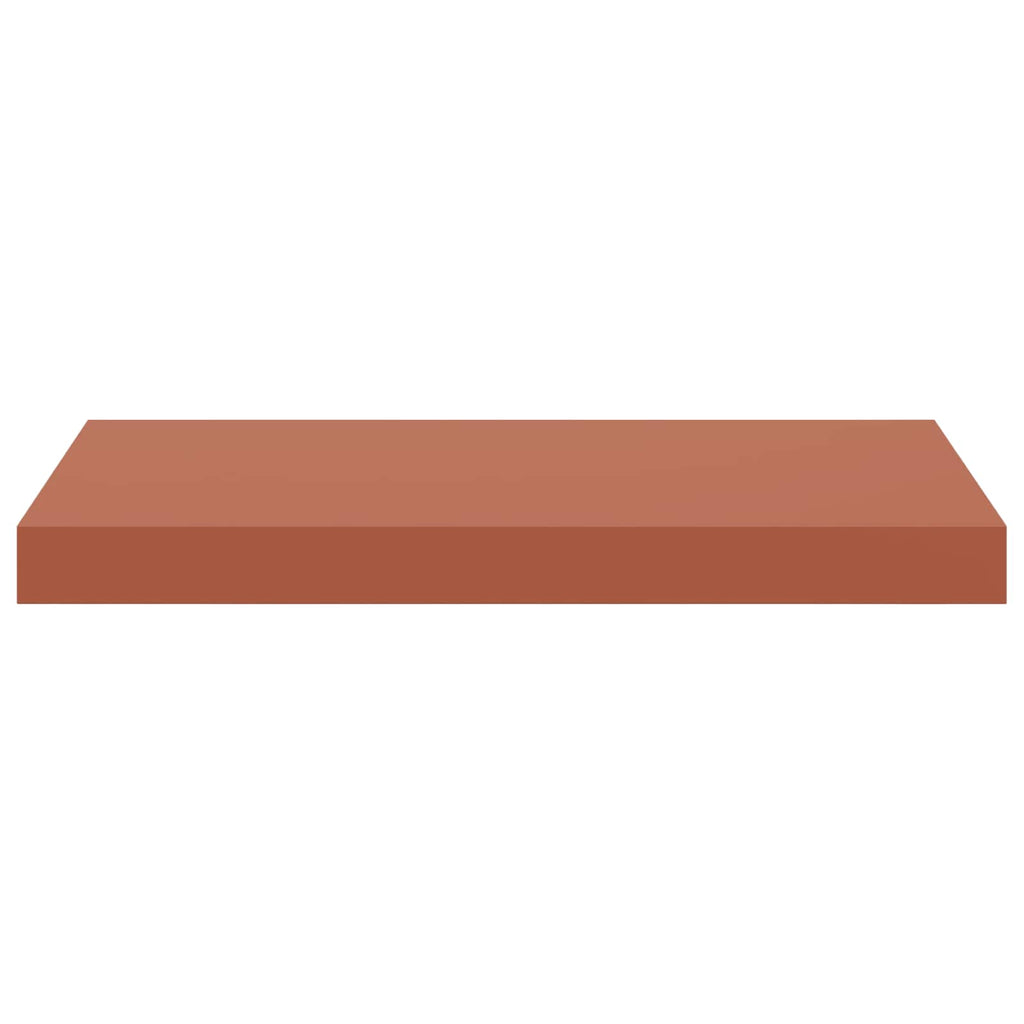 Scaffale da parete 4 pcs Rosso 50 x 23 x 4 cm Legno multistrato
