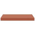 Scaffale da parete 4 pcs Rosso 50 x 23 x 4 cm Legno multistrato