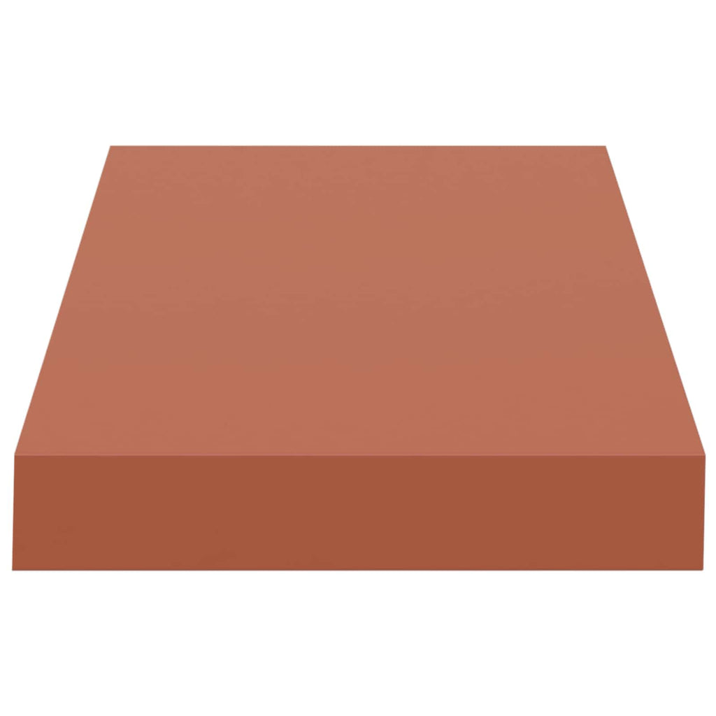 Scaffale da parete 4 pcs Rosso 50 x 23 x 4 cm Legno multistrato