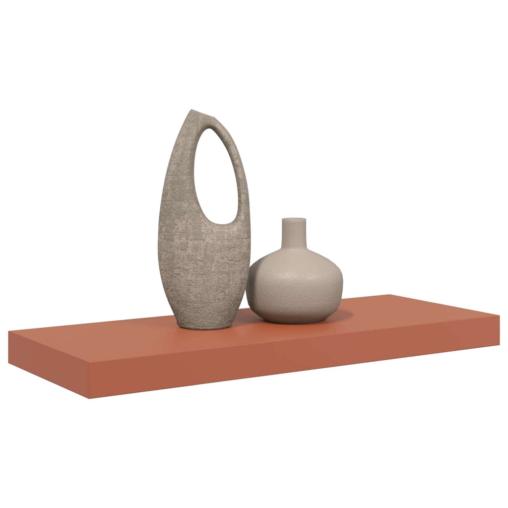 Scaffale da parete Rosso 60 x 23 x 4 cm Legno multistrato