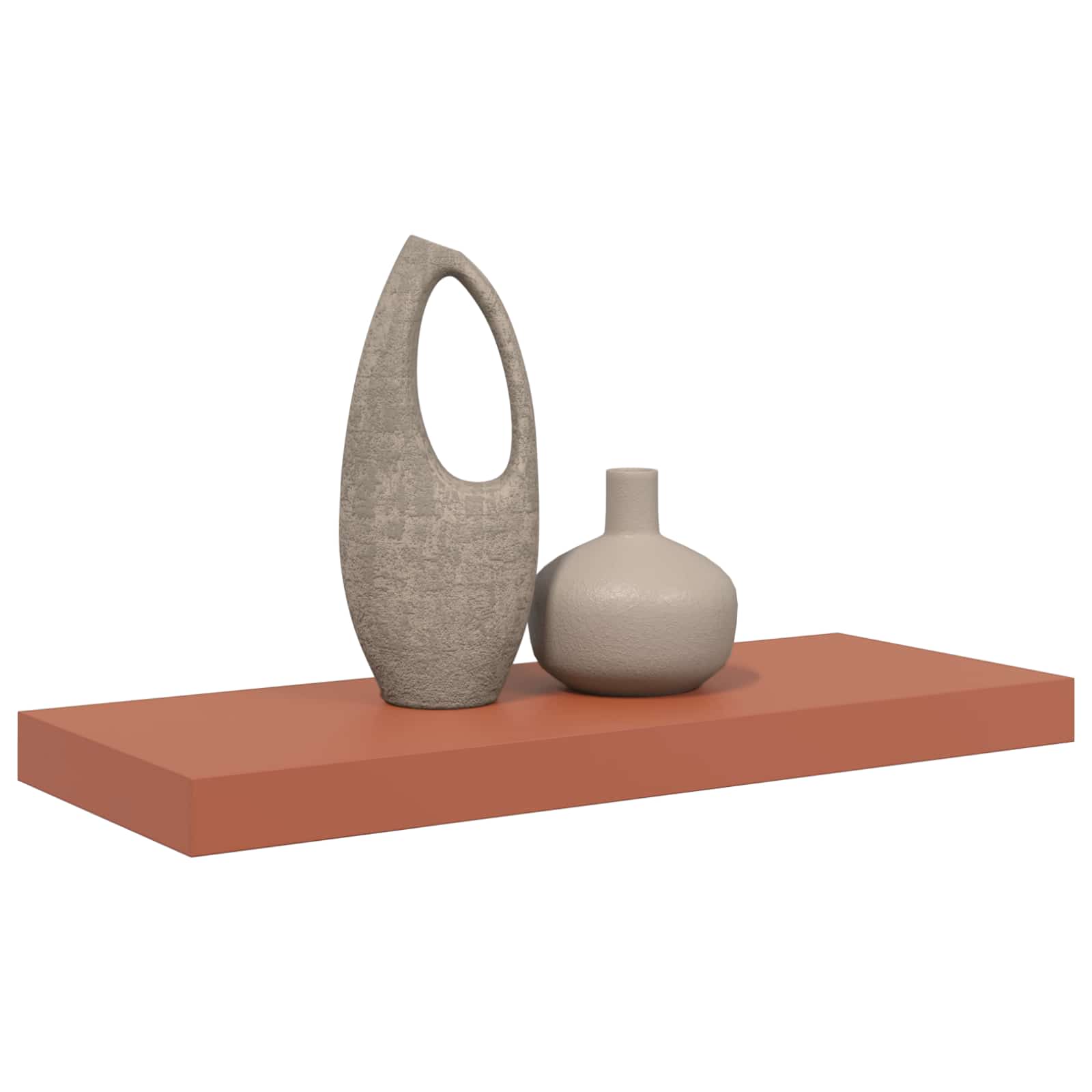Scaffale da parete Rosso 60 x 23 x 4 cm Legno multistrato