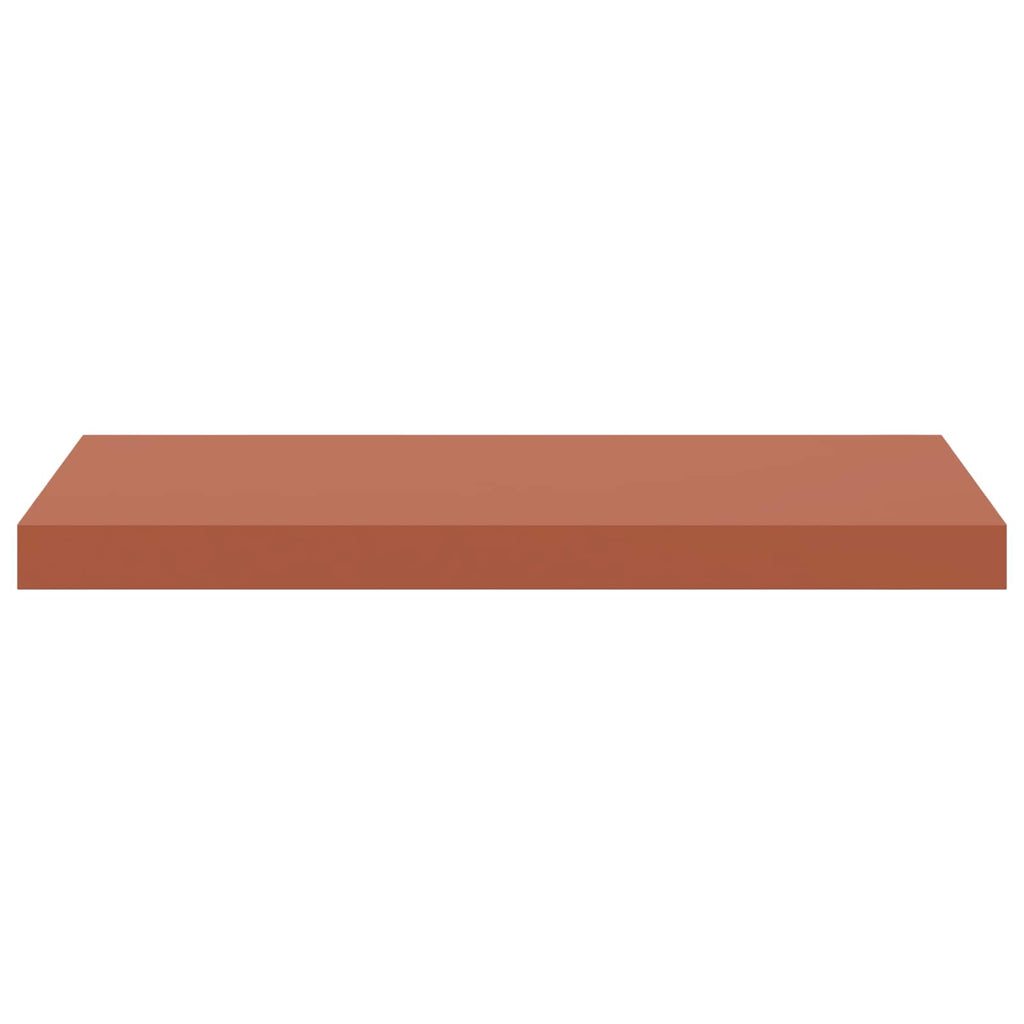 Scaffale da parete 4 pcs Rosso 60 x 23 x 4 cm Legno multistrato