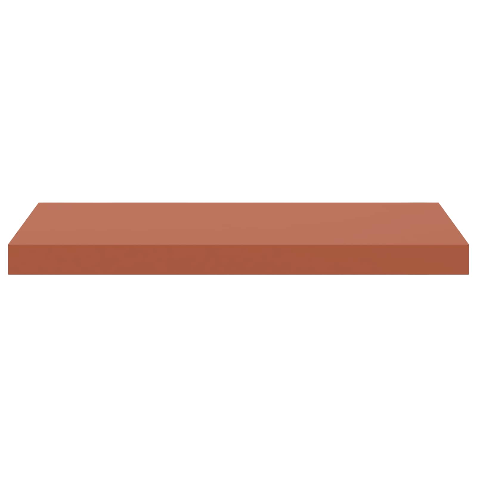 Scaffale da parete 4 pcs Rosso 60 x 23 x 4 cm Legno multistrato