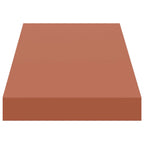 Scaffale da parete 4 pcs Rosso 60 x 23 x 4 cm Legno multistrato