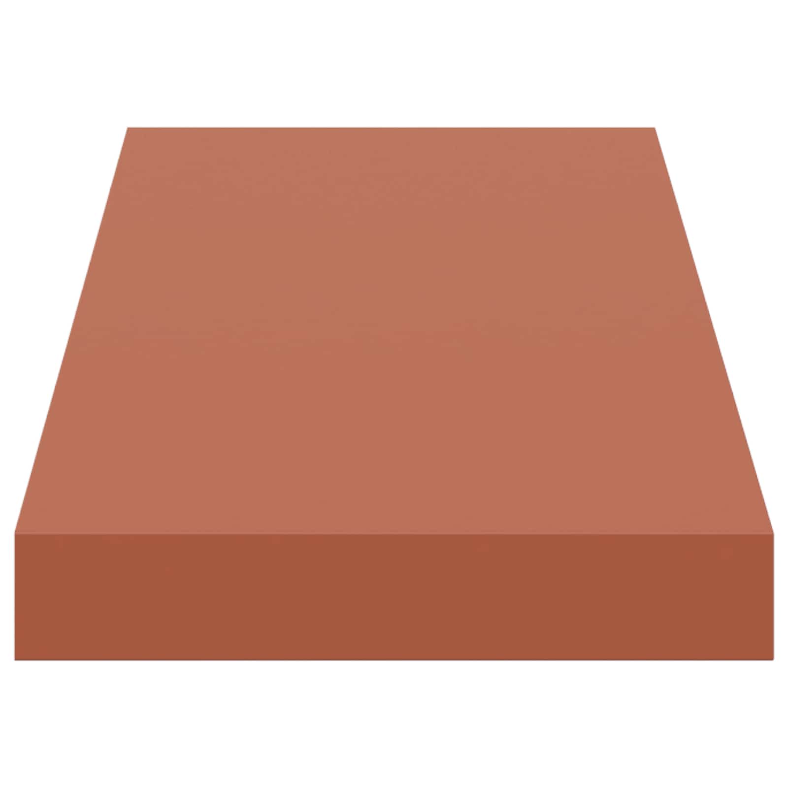 Scaffale da parete 4 pcs Rosso 60 x 23 x 4 cm Legno multistrato