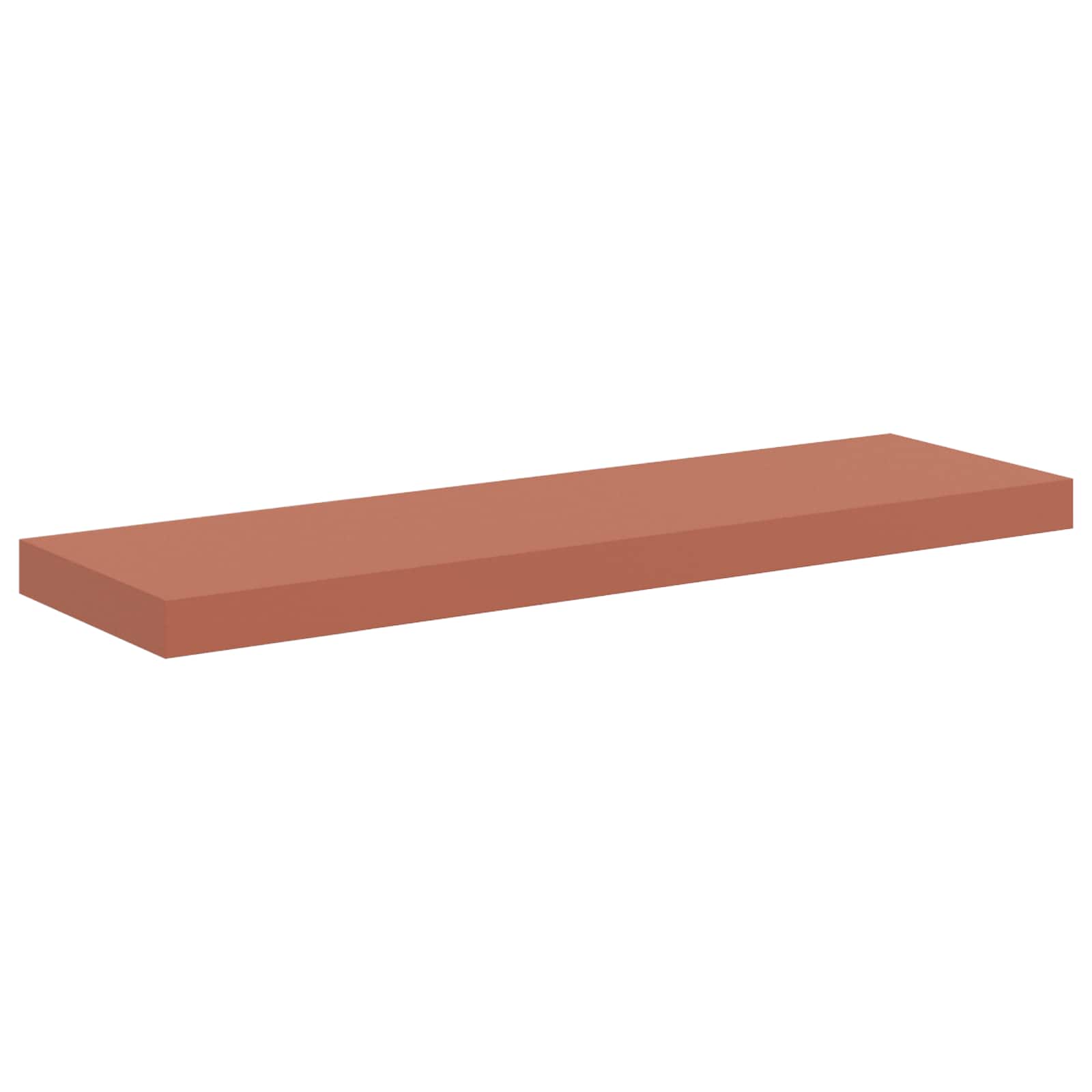 Scaffale da parete Rosso 80 x 23,5 x 4 cm Legno multistrato
