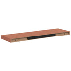 Scaffale da parete 2 pcs Rosso 80 x 23,5 x 4 cm