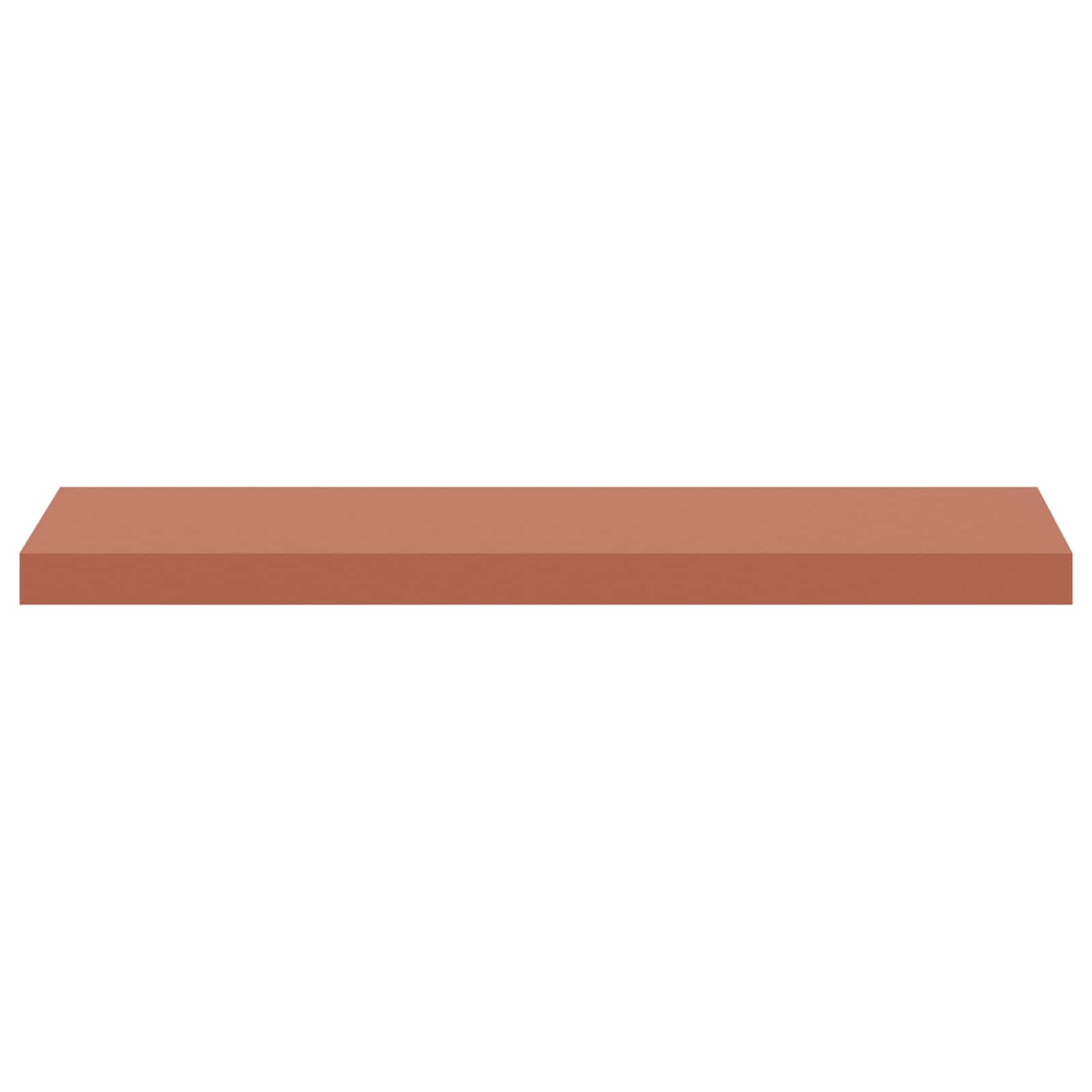 Scaffale da parete 2 pcs Rosso 80 x 23,5 x 4 cm