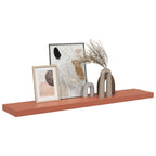 Scaffale da parete Rosso 120 x 23,5 x 4 cm Legno multistrato