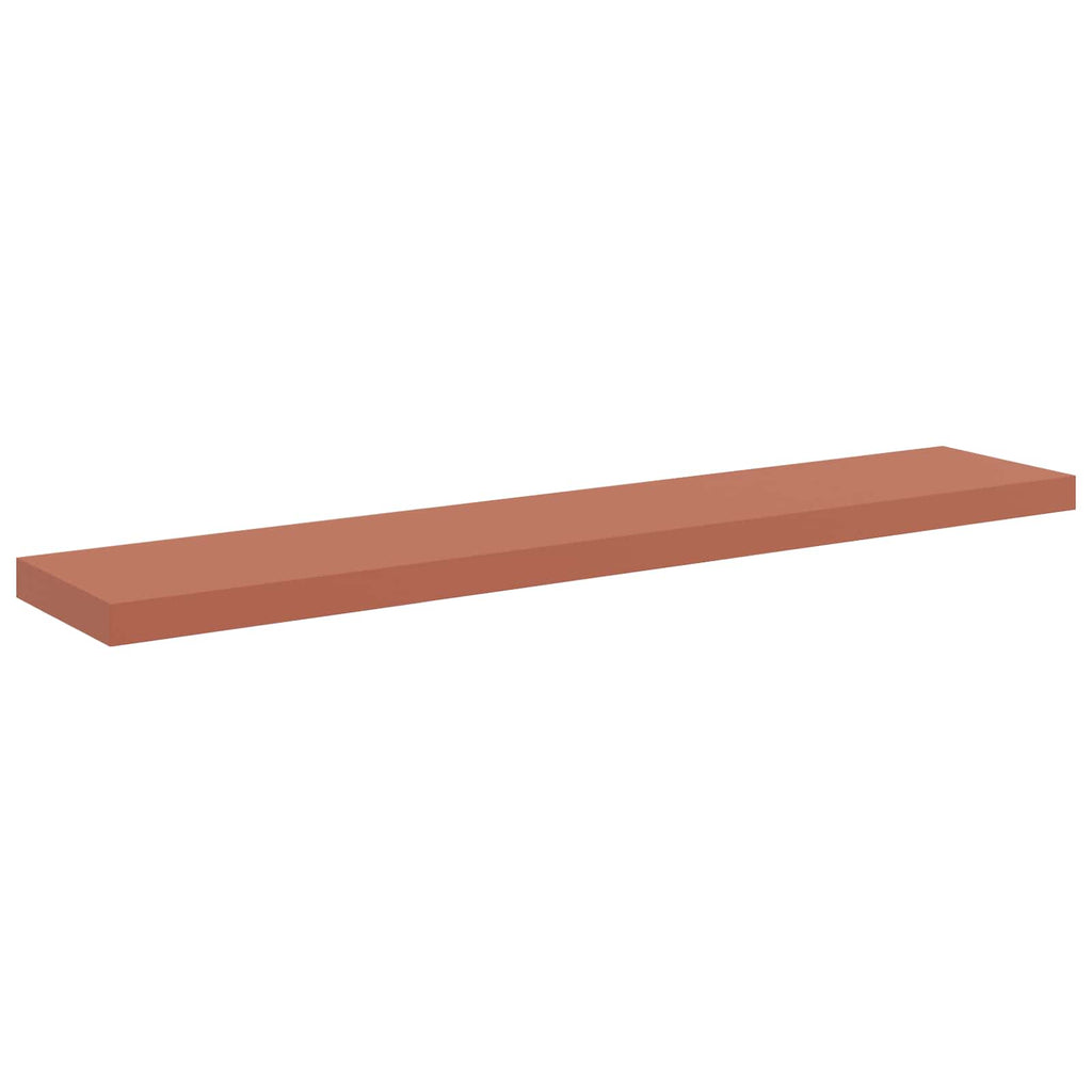 Scaffale da parete 2 pcs Rosso 120 x 23,5 x 4 cm