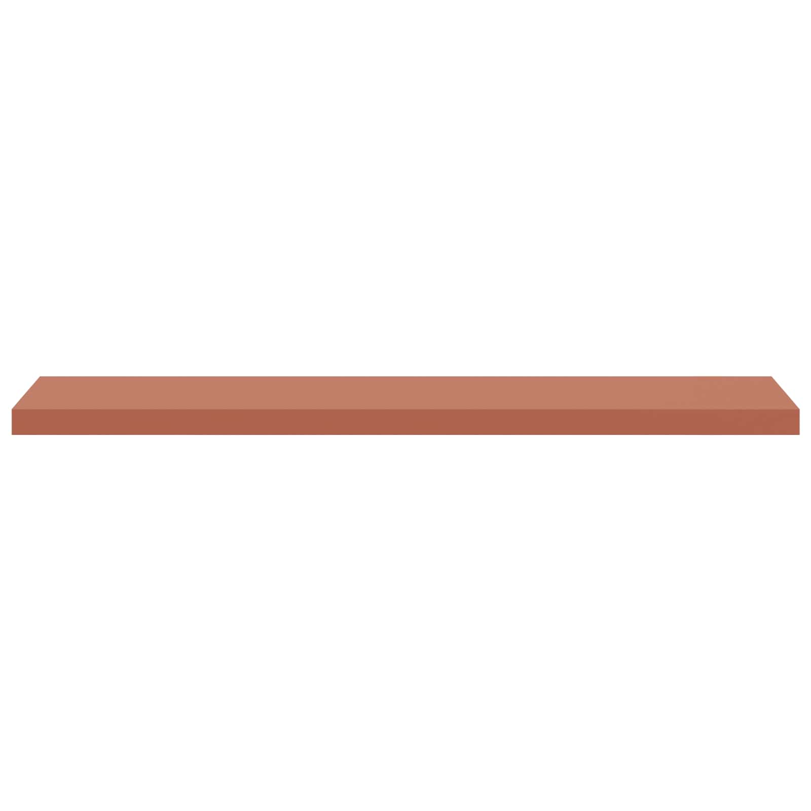 Scaffale da parete 2 pcs Rosso 120 x 23,5 x 4 cm