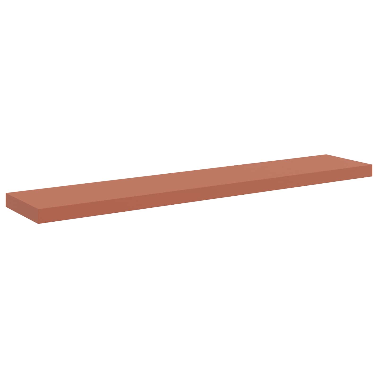 Scaffale da parete 4 pcs Rosso 120 x 23,5 x 4 cm