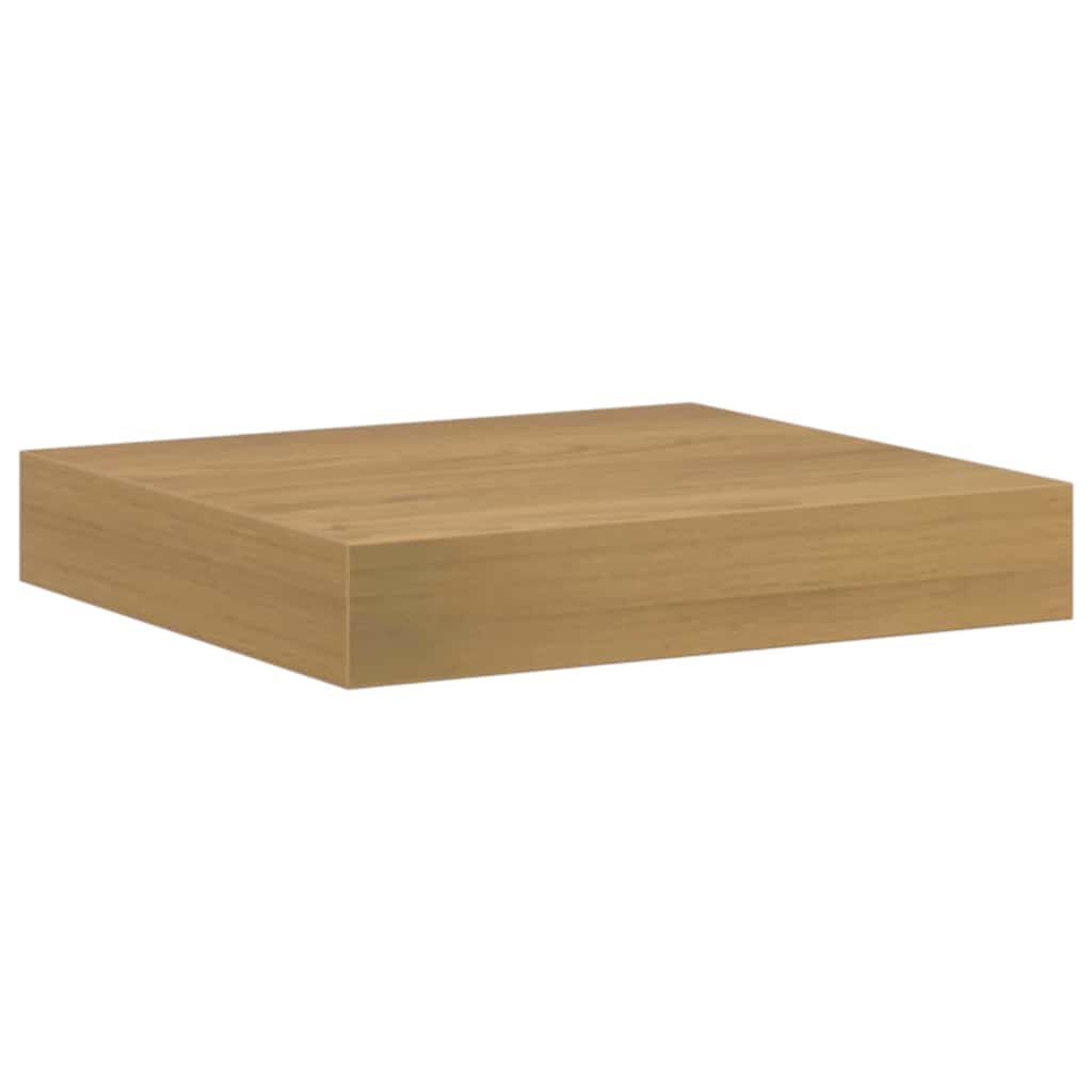 Scaffale da parete 4 pcs Marrone 23 x 23,5 x 4 cm
