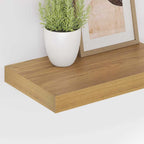Scaffale da parete 2 pcs Marrone 40 x 23,5 x 4 cm