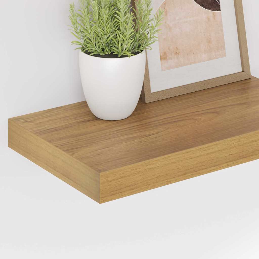 Scaffale da parete 4 pcs Marrone 40 x 23,5 x 4 cm