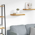 Scaffale da parete Marrone 50 x 23 x 4 cm Legno multistrato