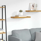 Scaffale da parete Marrone 60 x 23 x 4 cm Legno multistrato