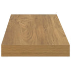 Scaffale da parete 2 pcs Marrone 90 x 23,5 x 4 cm