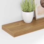Scaffale da parete 4 pcs Marrone 120 x 23,5 x 4 cm