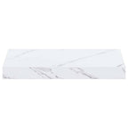 Scaffale da parete 2 pcs Marmo Bianco 40 x 23,5 x 4 cm