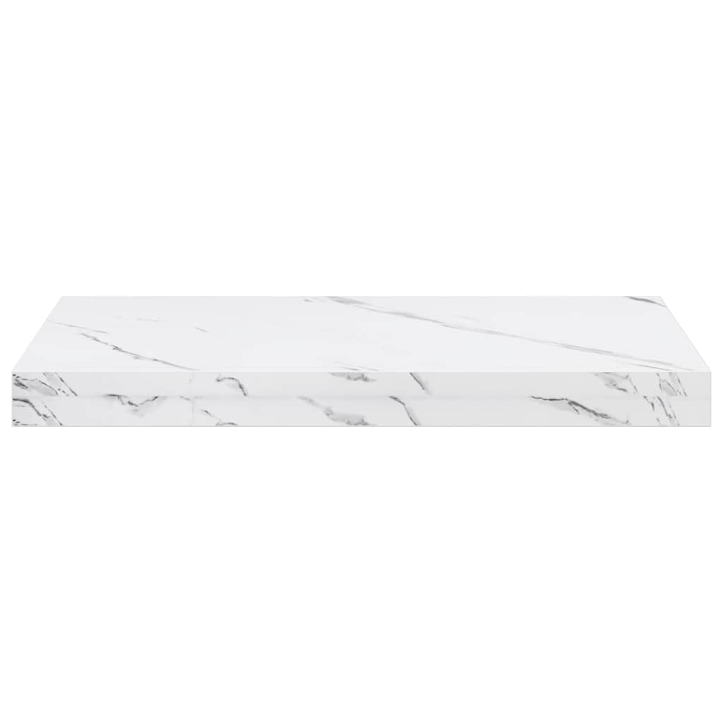 Scaffale da parete Marmo Bianco 50 x 23 x 4 cm