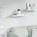 Scaffale da parete Marmo Bianco 60 x 23 x 4 cm