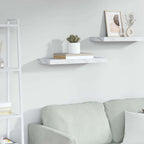 Scaffale da parete Marmo Bianco 60 x 23 x 4 cm