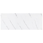 Scaffale da parete 2 pcs Marmo Bianco 60 x 23,5 x 4 cm