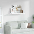 Scaffale da parete Marmo Bianco 80 x 23,5 x 4 cm