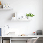 Scaffale da parete Marmo Bianco 80 x 23,5 x 4 cm
