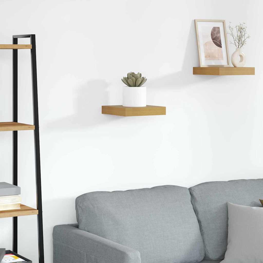 Scaffale da parete Beige 23 x 23,5 x 4 cm Legno multistrato