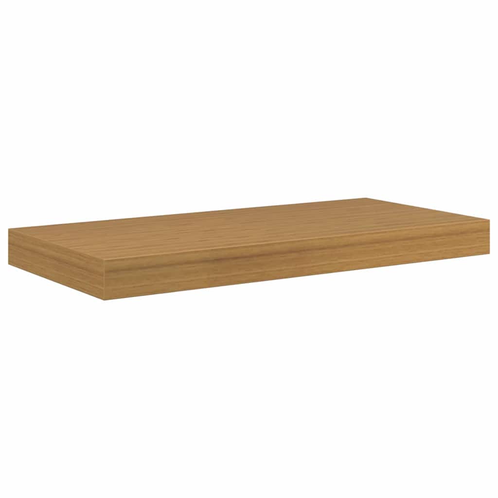 Scaffale da parete 2 pcs Beige 50 x 23 x 4 cm Legno multistrato