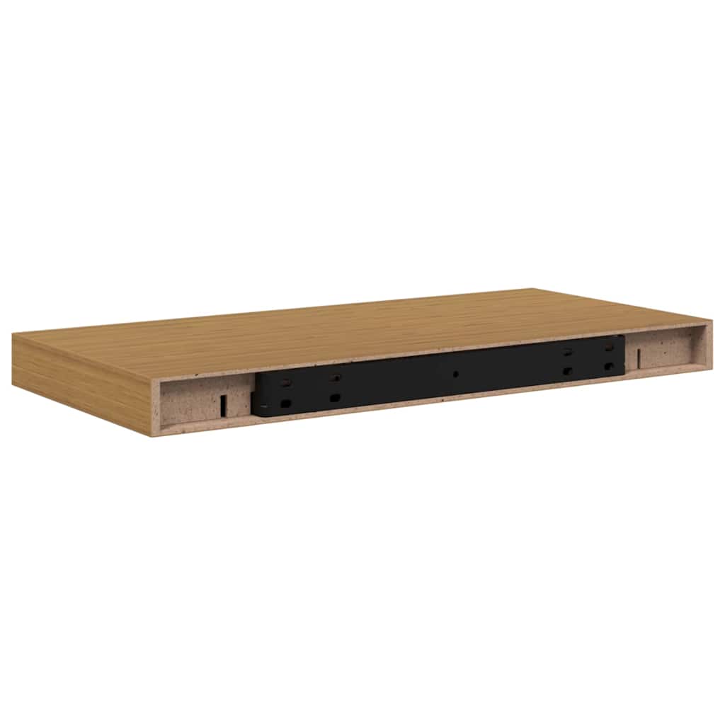 Scaffale da parete A parete 4 pcs Beige 50 x 23,5 x 4 cm
