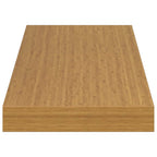 Scaffale da parete 4 pcs Beige 60 x 23 x 4 cm Legno multistrato