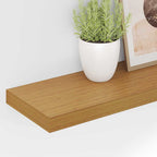 Scaffale da parete 2 pcs Beige 90 x 23,5 x 4 cm