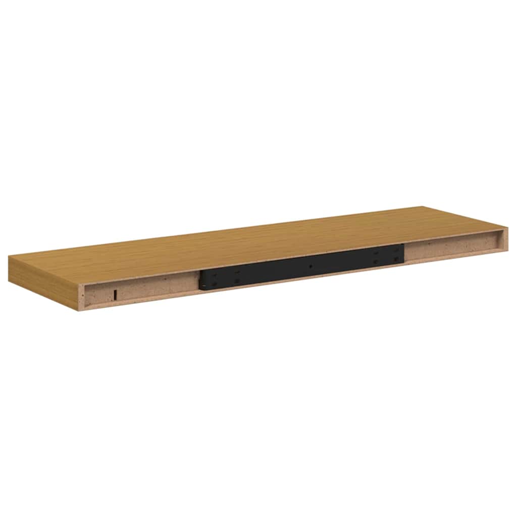 Scaffale da parete 2 pcs Beige 90 x 23,5 x 4 cm