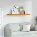 Scaffale da parete Beige 120 x 23,5 x 4 cm Legno multistrato