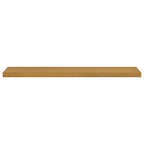 Scaffale da parete 2 pcs Beige 120 x 23,5 x 4 cm