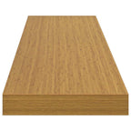 Scaffale da parete 2 pcs Beige 120 x 23,5 x 4 cm