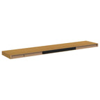 Scaffale da parete 4 pcs Beige 120 x 23,5 x 4 cm