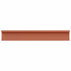 Scaffale da parete 2 pcs Rosso 60 x 9 x 3 cm Legno multistrato