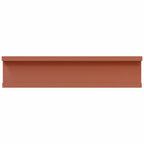 Scaffale da parete 4 pcs Rosso 40 x 9 x 3 cm Legno multistrato