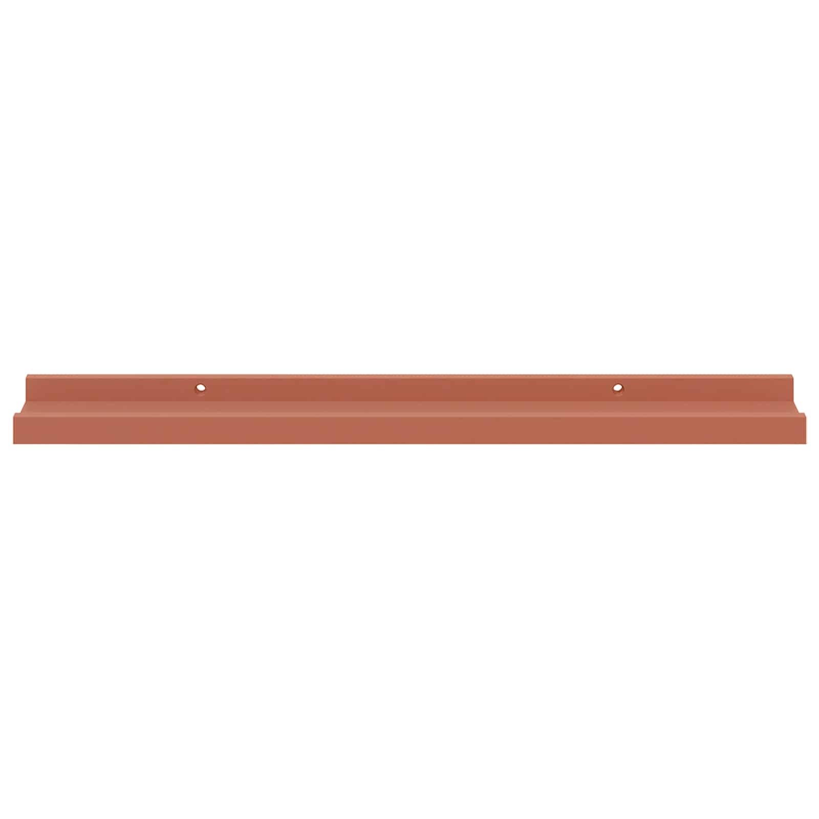 Scaffale da parete 4 pcs Rosso 60 x 9 x 3 cm Legno multistrato