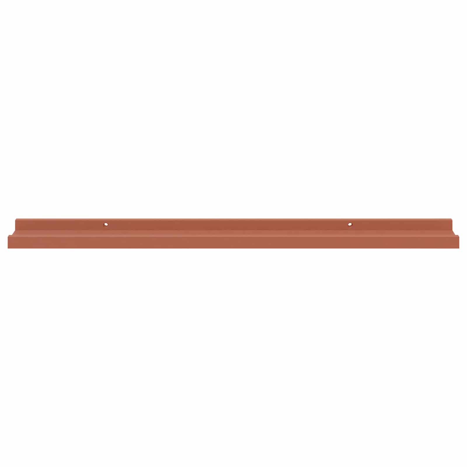 Scaffale da parete 4 pcs Rosso 80 x 9 x 3 cm Legno multistrato