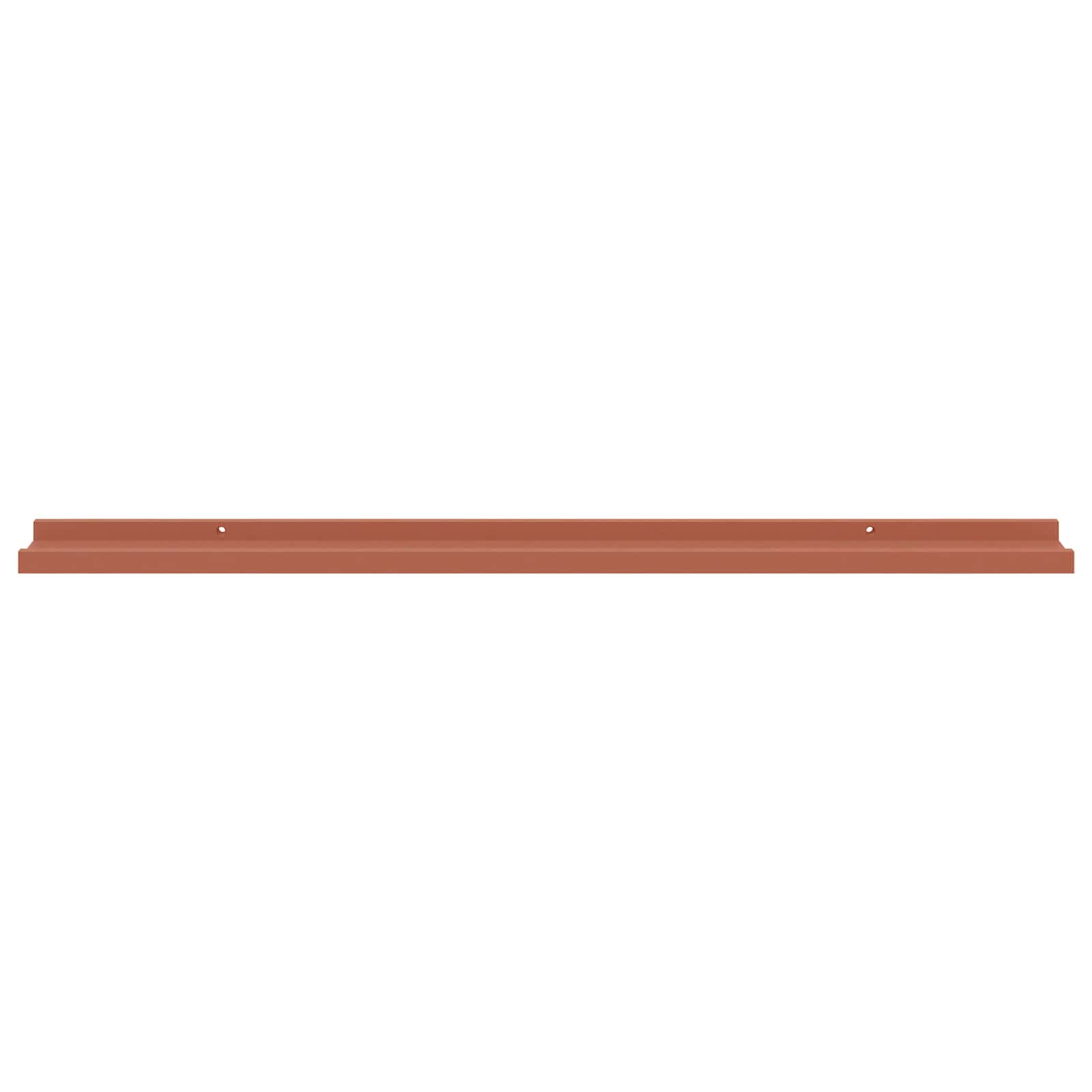 Scaffale da parete 4 pcs Rosso 100 x 9 x 3 cm Legno multistrato