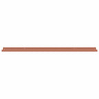 Scaffale da parete 4 pcs Rosso 115 x 9 x 3 cm Legno multistrato