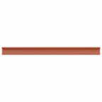 Scaffale da parete 4 pcs Rosso 115 x 9 x 3 cm Legno multistrato