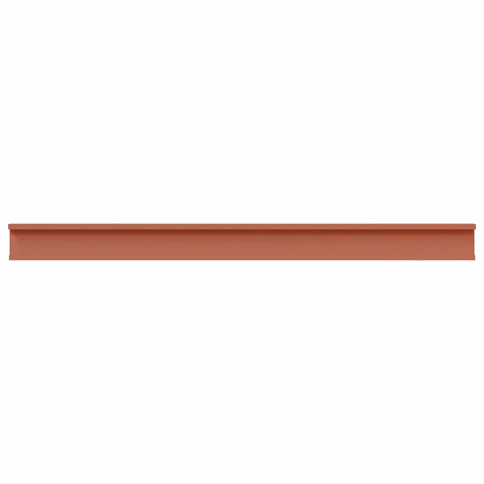 Scaffale da parete 4 pcs Rosso 115 x 9 x 3 cm Legno multistrato