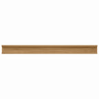 Scaffale da parete con lo scaffale 4 pcs Marrone 100 x 9 x 3 cm